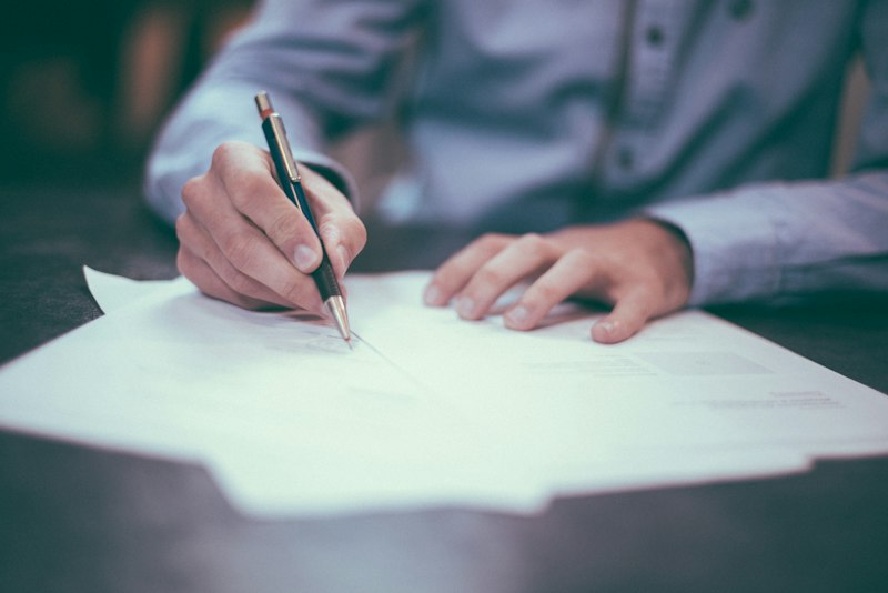 Construction documents and paperwork